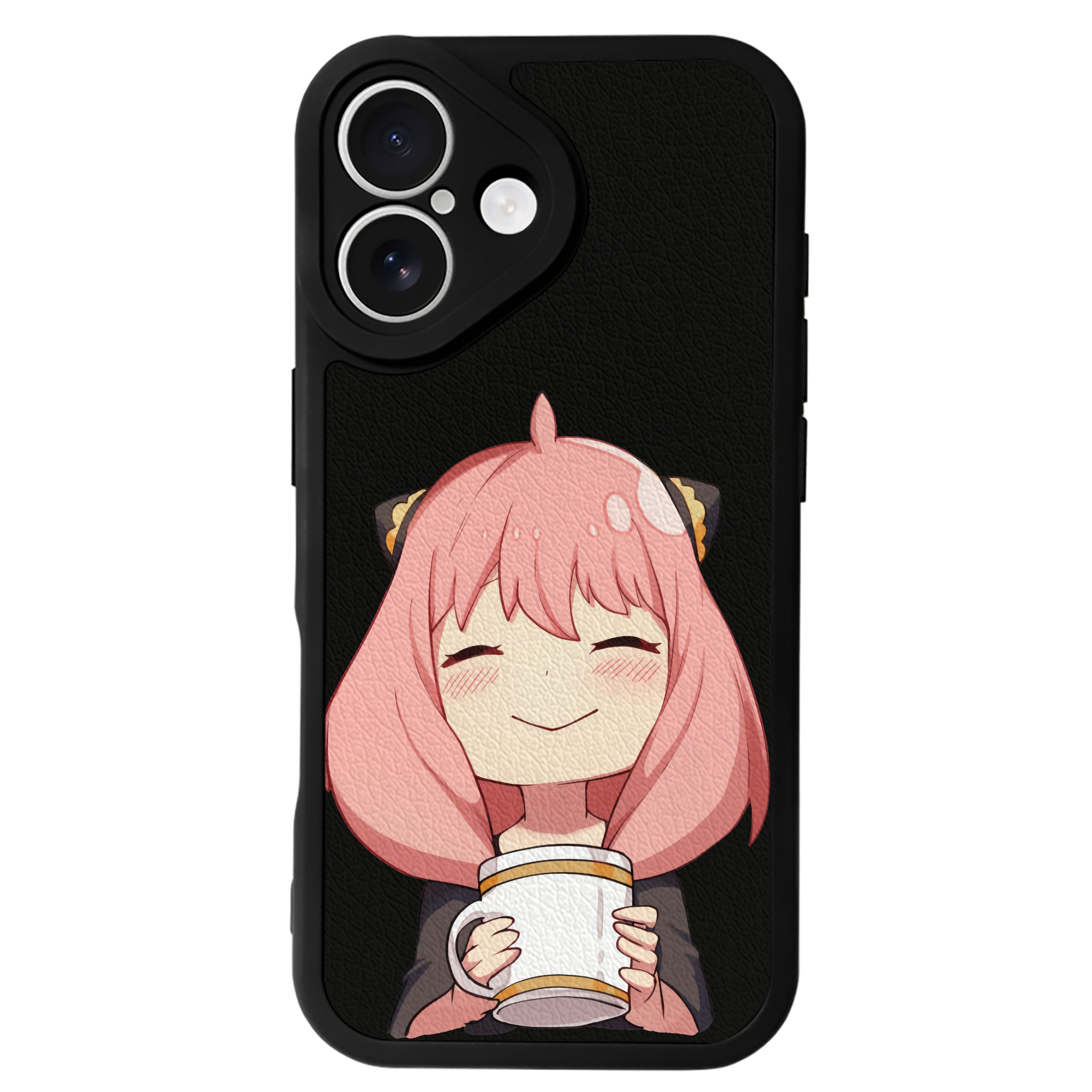 （画像用） SPY×FAMILY间谍家家酒 【iPhone 16シリーズ対応】シリコンスマホケース（レザー調） 材質：シリコン